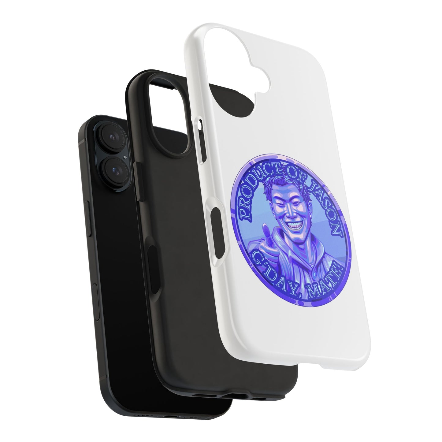 iPhone and Samsung Diamond Spirit Coin Tough Phone Case - Durable Protection