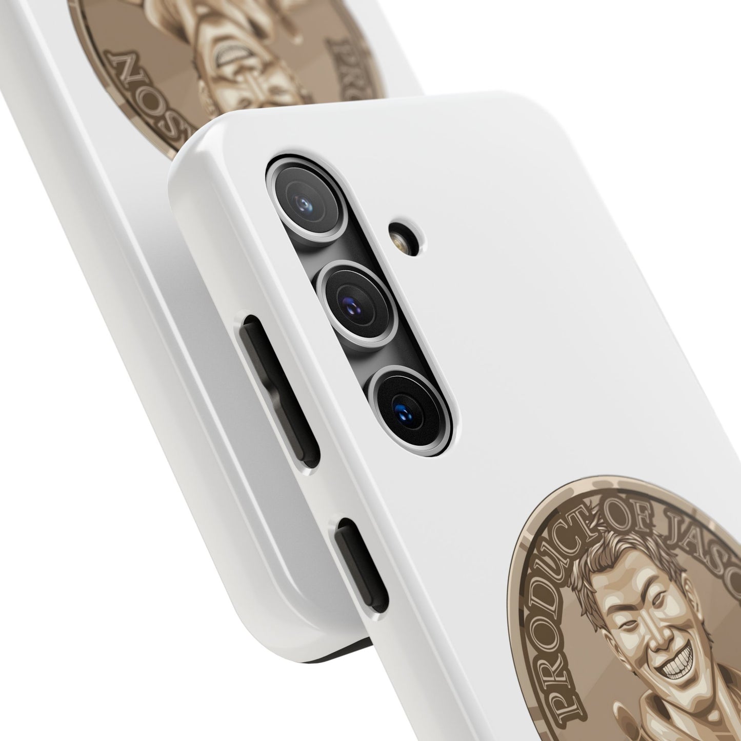 iPhone and Samsung Bronze Spirit Coin Tough Phone Case - Durable Protection