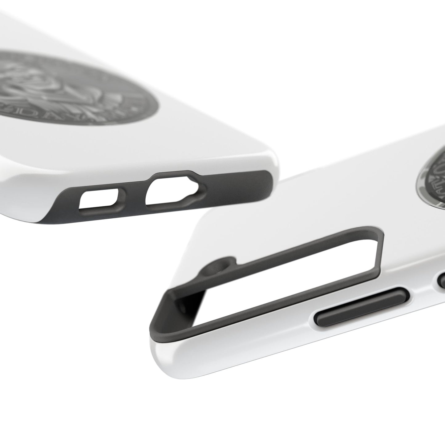 iPhone and Samsung Iron Spirit Coin Tough Phone Case - Durable Protection