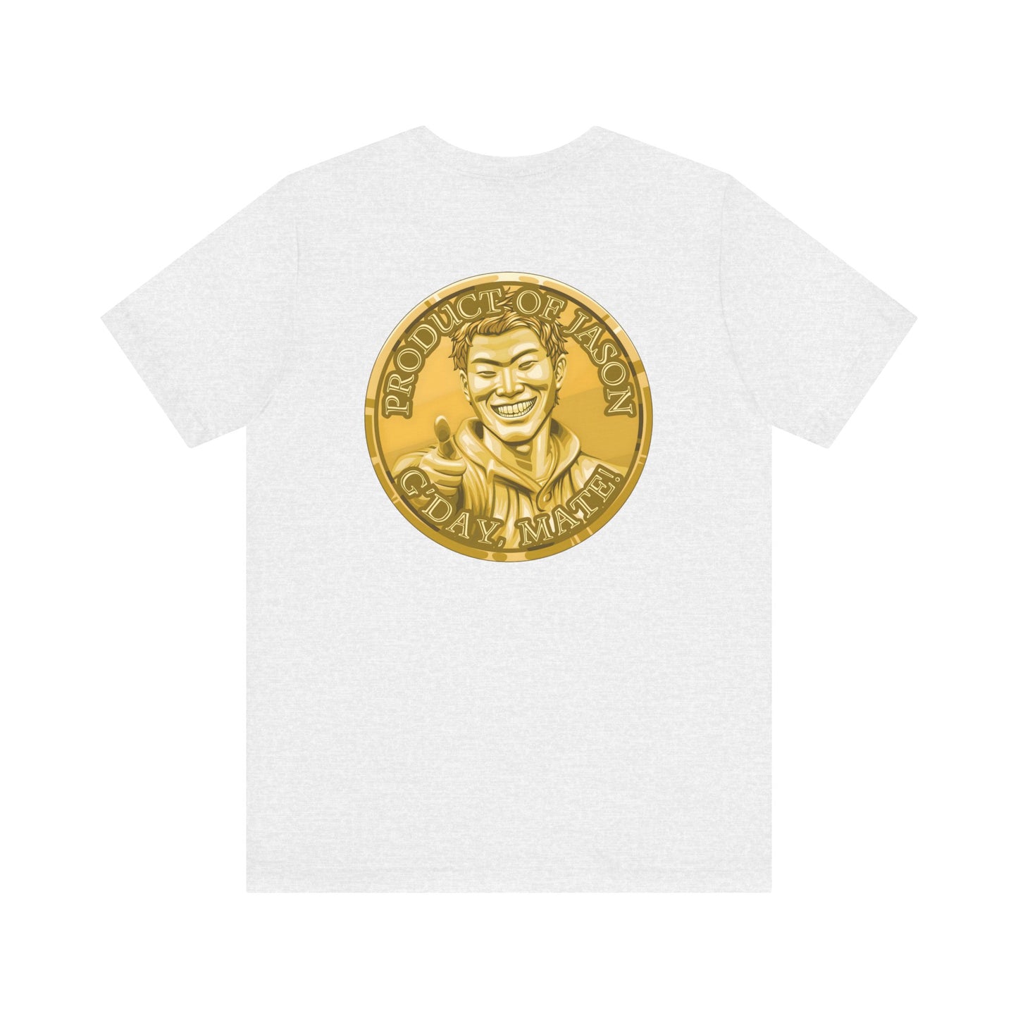 Gold Spirit Coin I Went to a Magical Alternate Universe and All I Got was Vast Cosmic Power T-Shirt He Who Fights With Monsters Asano