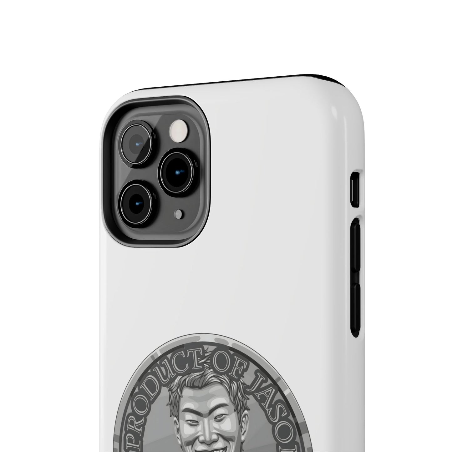 iPhone and Samsung Silver Spirit Coin Tough Phone Case - Durable Protection