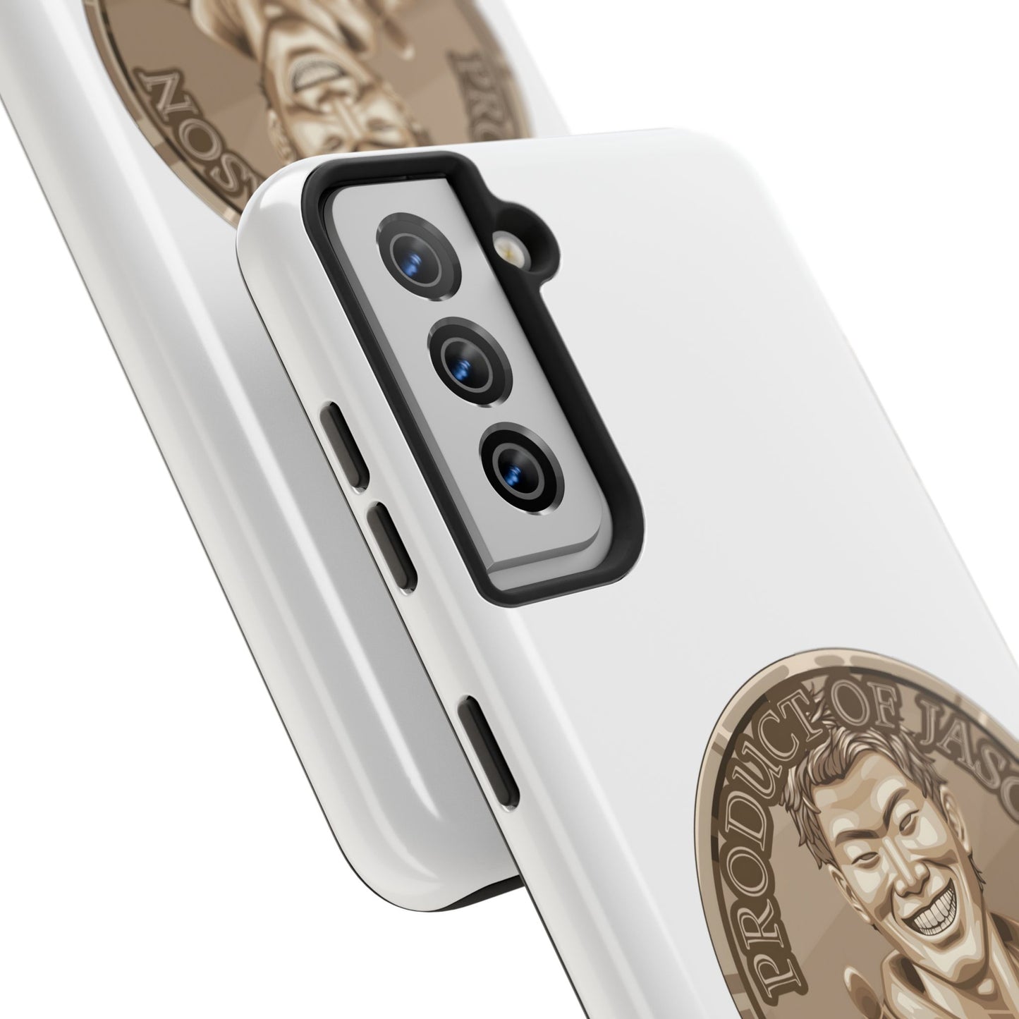 iPhone and Samsung Bronze Spirit Coin Tough Phone Case - Durable Protection