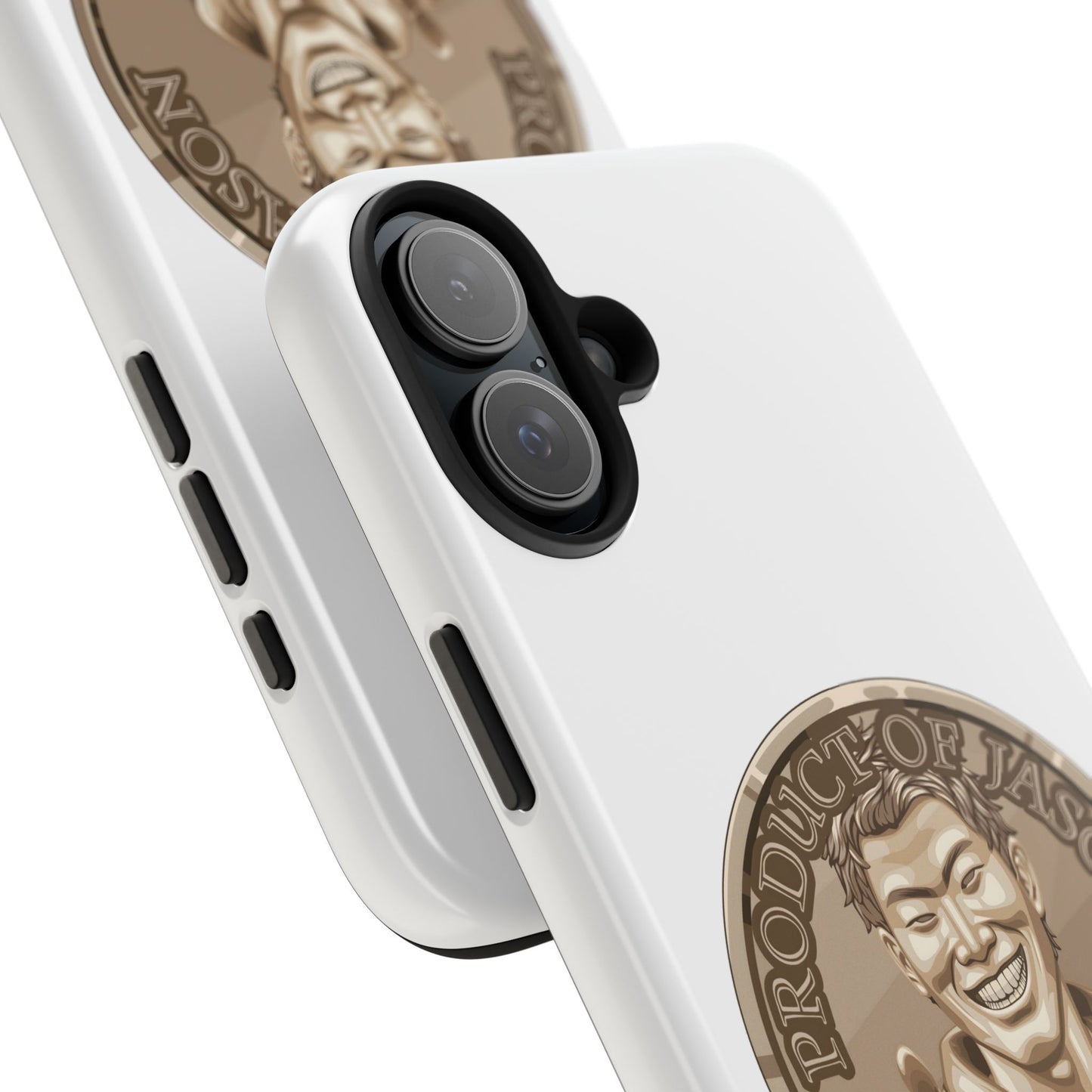 iPhone and Samsung Bronze Spirit Coin Tough Phone Case - Durable Protection