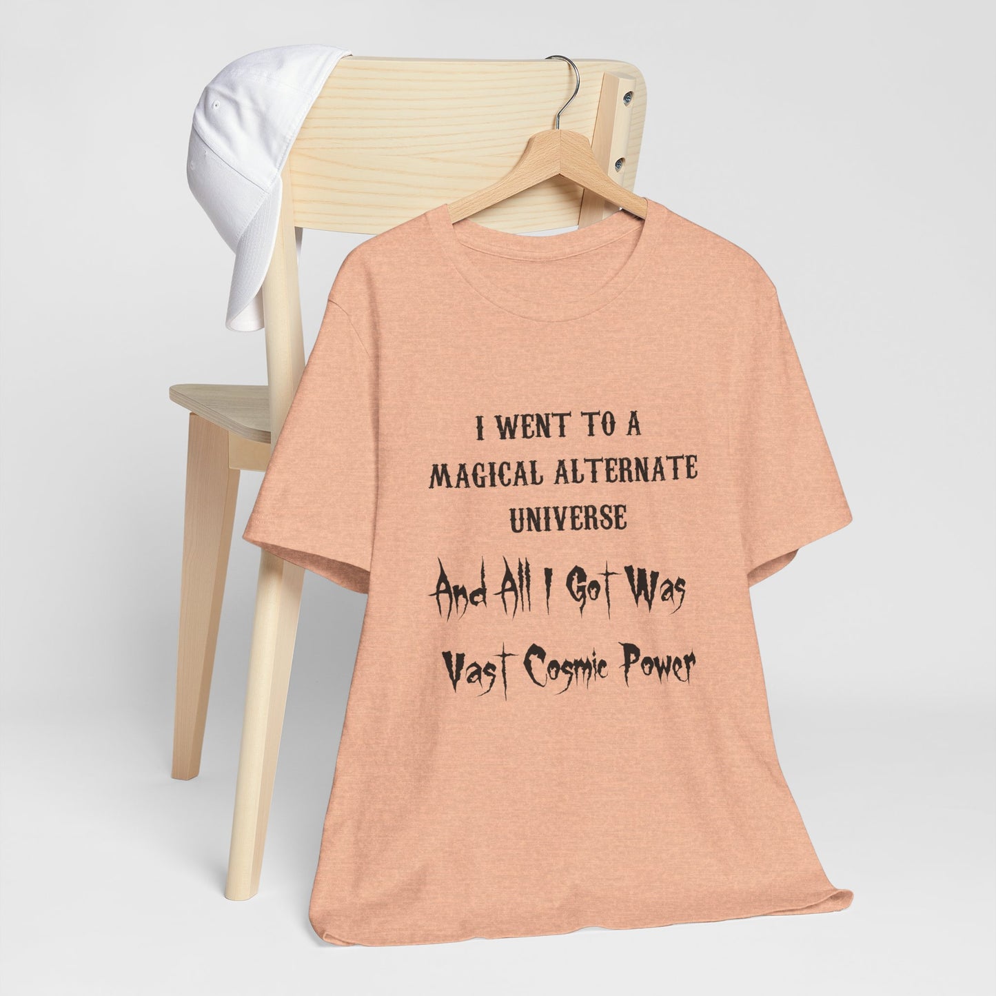 Gold Spirit Coin I Went to a Magical Alternate Universe and All I Got was Vast Cosmic Power T-Shirt He Who Fights With Monsters Asano