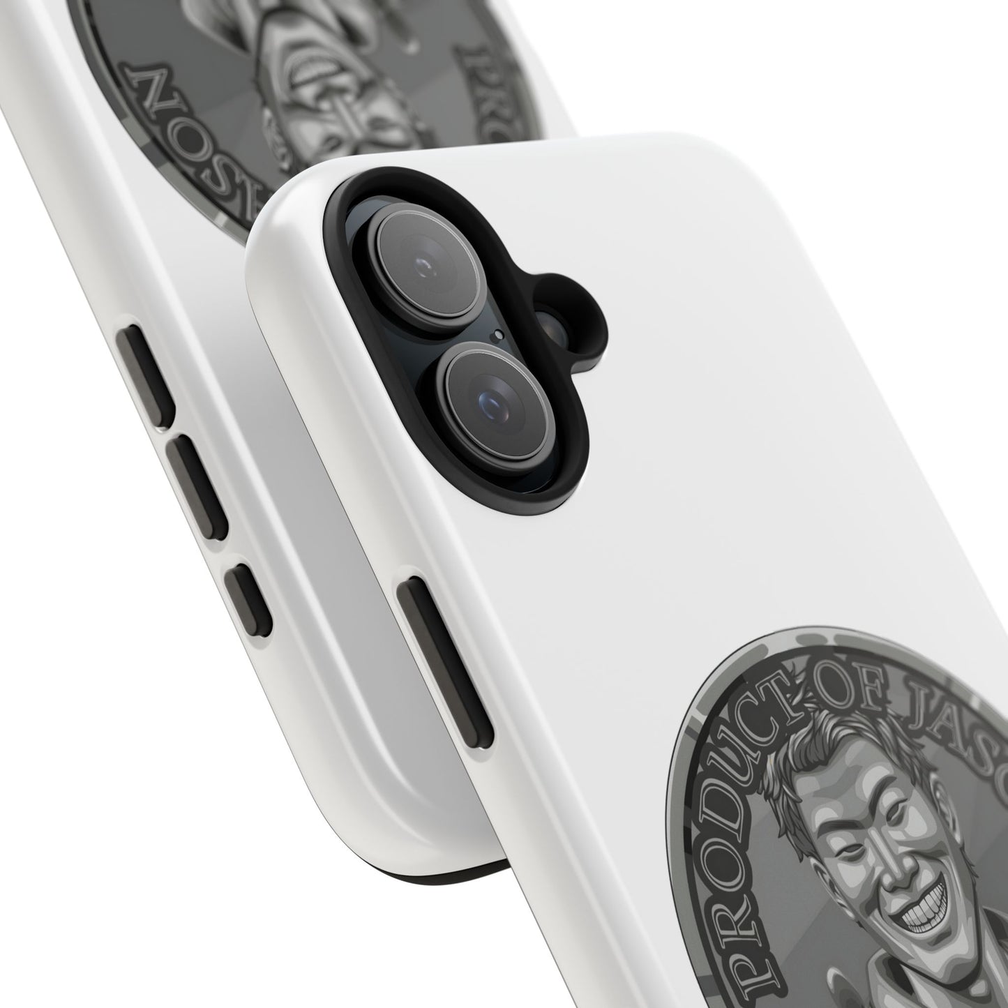 iPhone and Samsung Iron Spirit Coin Tough Phone Case - Durable Protection