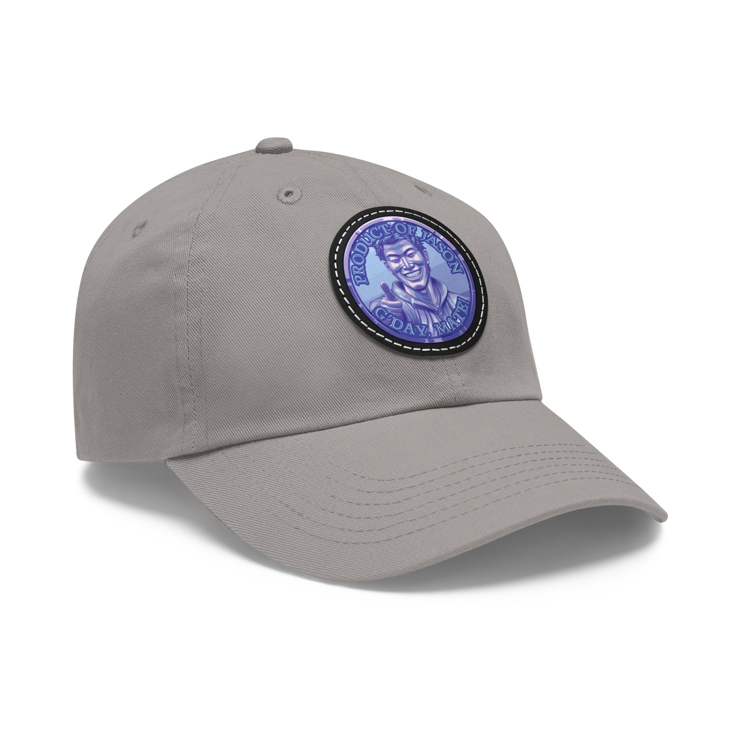Diamond Spirit Coin Leather Patch Hat of He Who Fights With Monsters Jason Asano Diamond Coin Hat G'day Mate Product of Jason Ha ts
