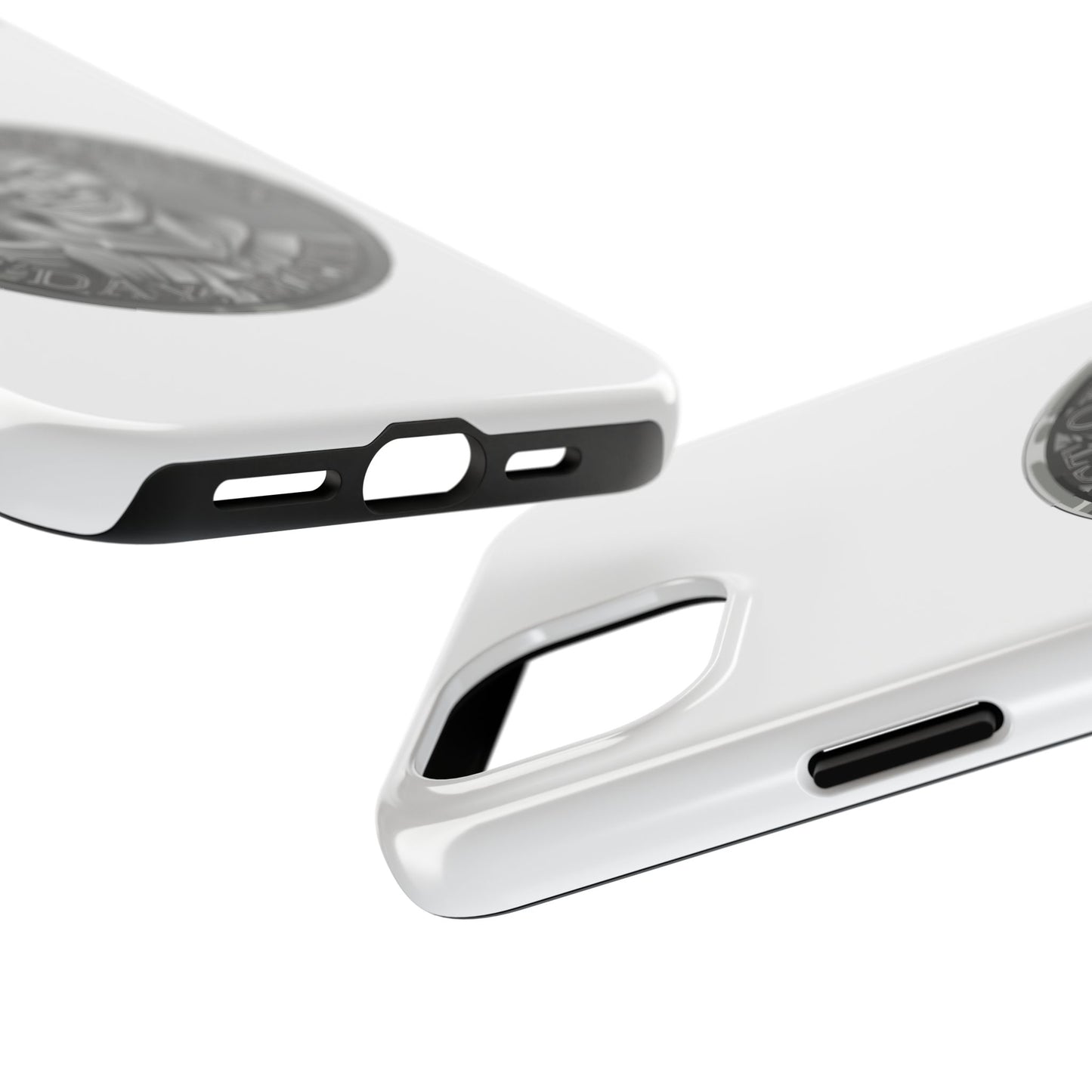 iPhone and Samsung Iron Spirit Coin Tough Phone Case - Durable Protection