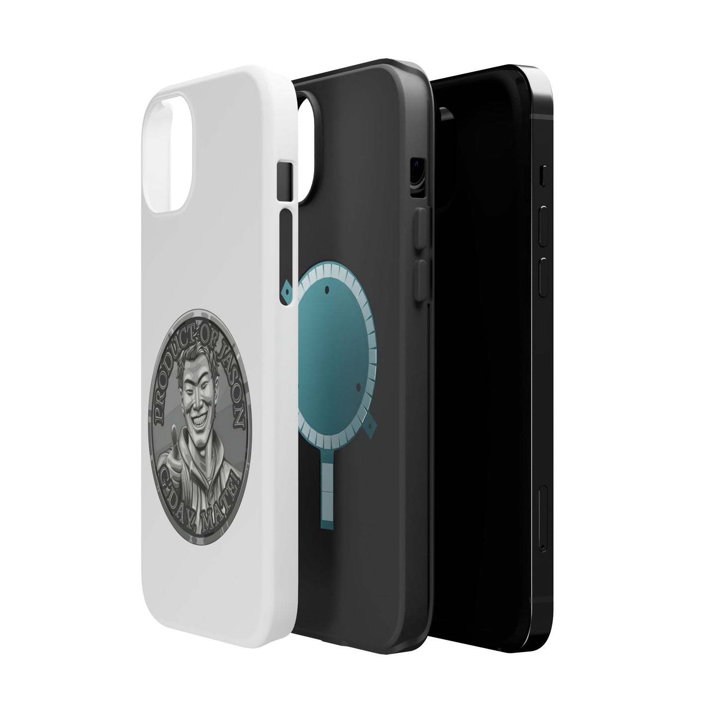 Silver Spirit Coin MagSafe Magnetic Tough Case