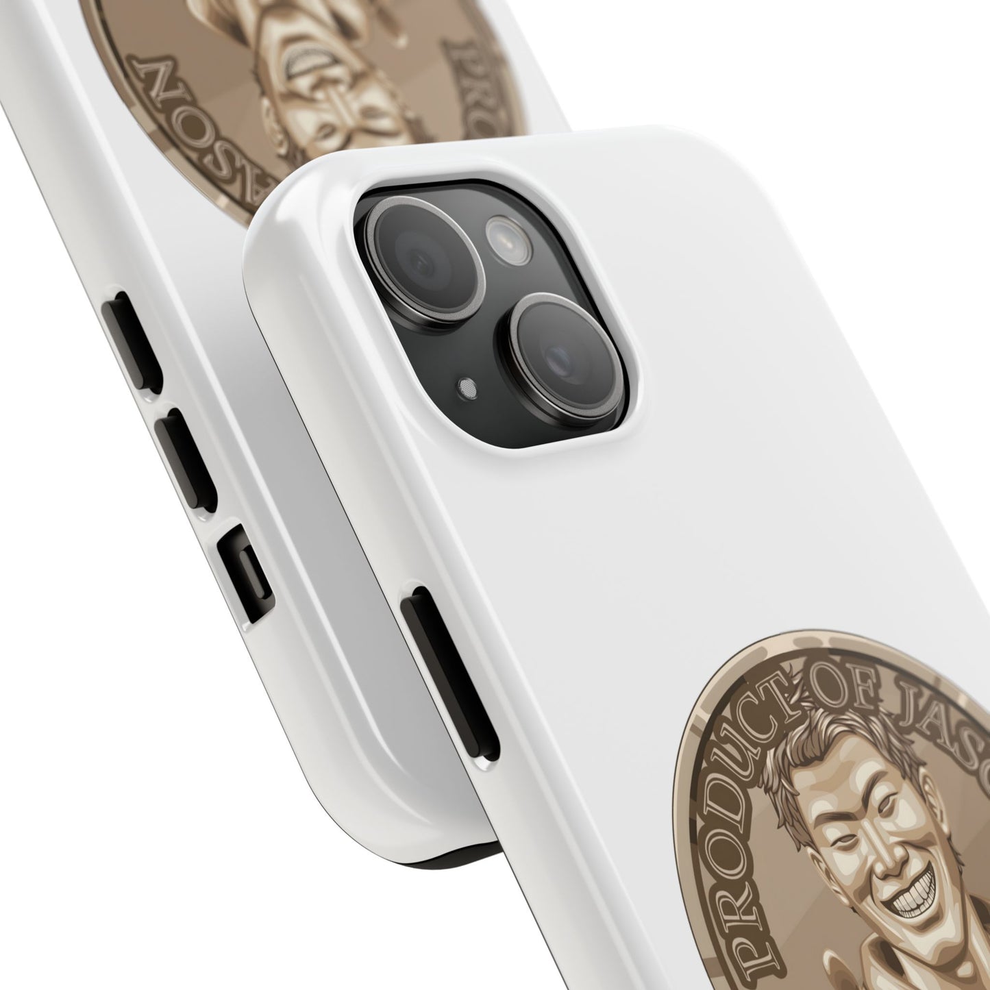 iPhone and Samsung Bronze Spirit Coin Tough Phone Case - Durable Protection