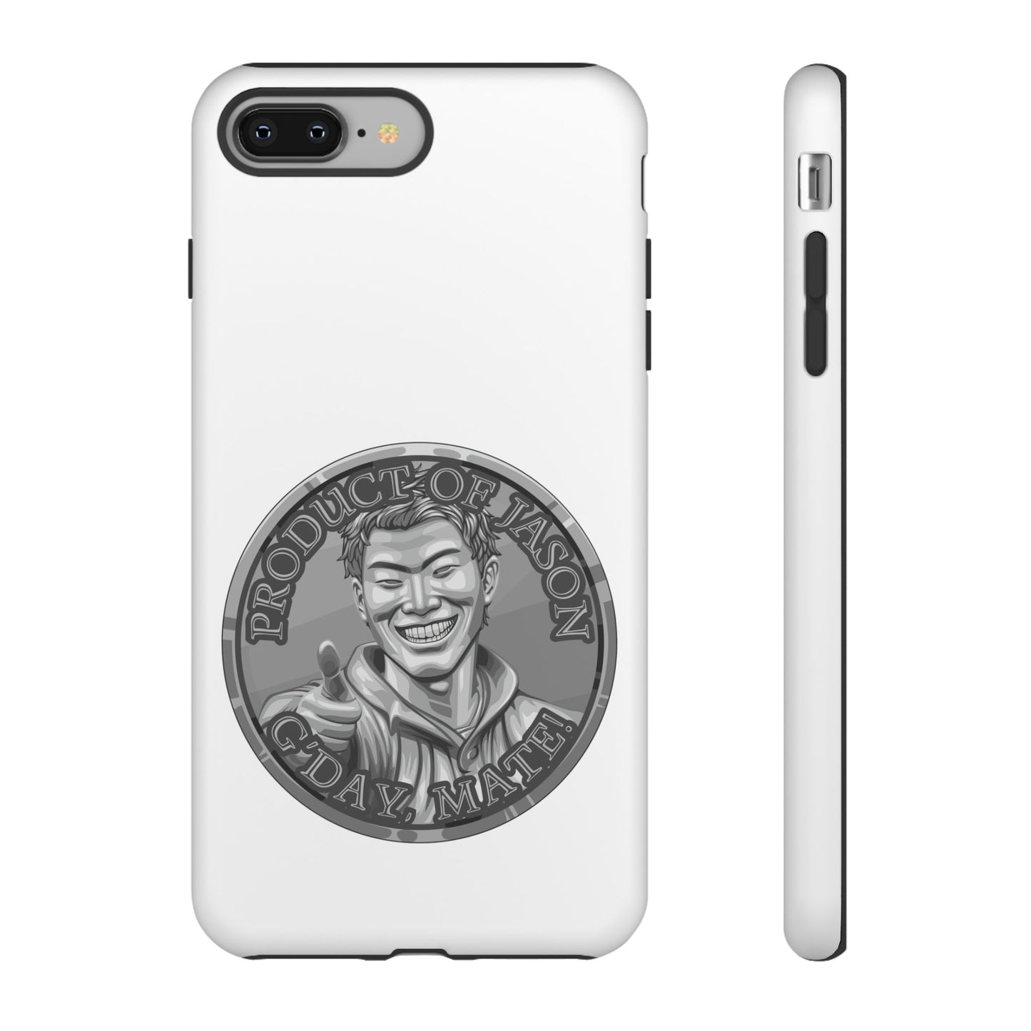 Fan Fiction Silver Spirit Coin PHONE CASE