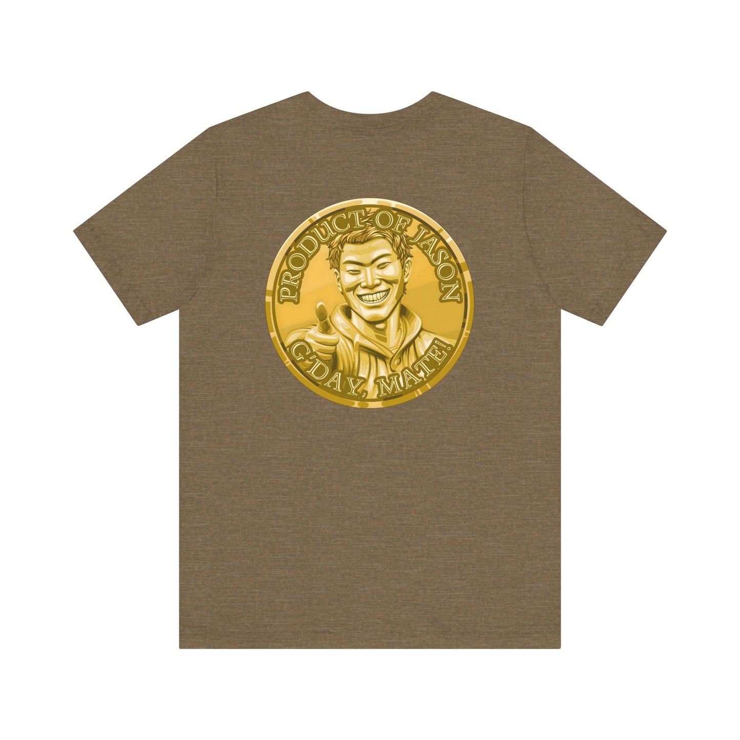 Gold Spirit Coin I Went to a Magical Alternate Universe and All I Got was Vast Cosmic Power T-Shirt He Who Fights With Monsters Asano