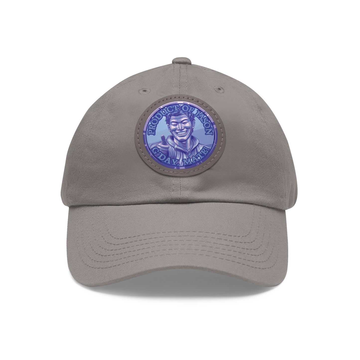 Diamond Spirit Coin Leather Patch Hat of He Who Fights With Monsters Jason Asano Diamond Coin Hat G'day Mate Product of Jason Ha ts