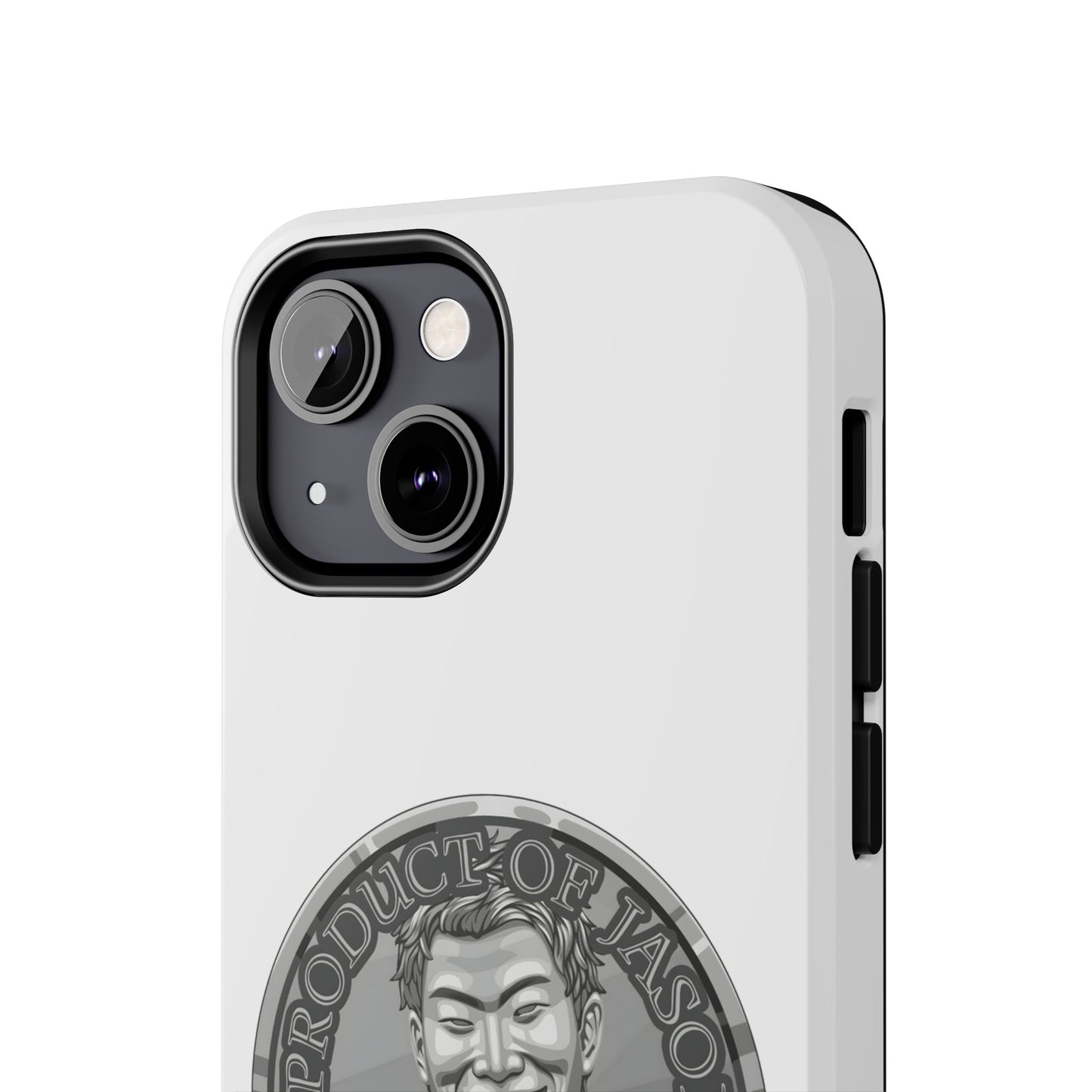 iPhone and Samsung Silver Spirit Coin Tough Phone Case - Durable Protection