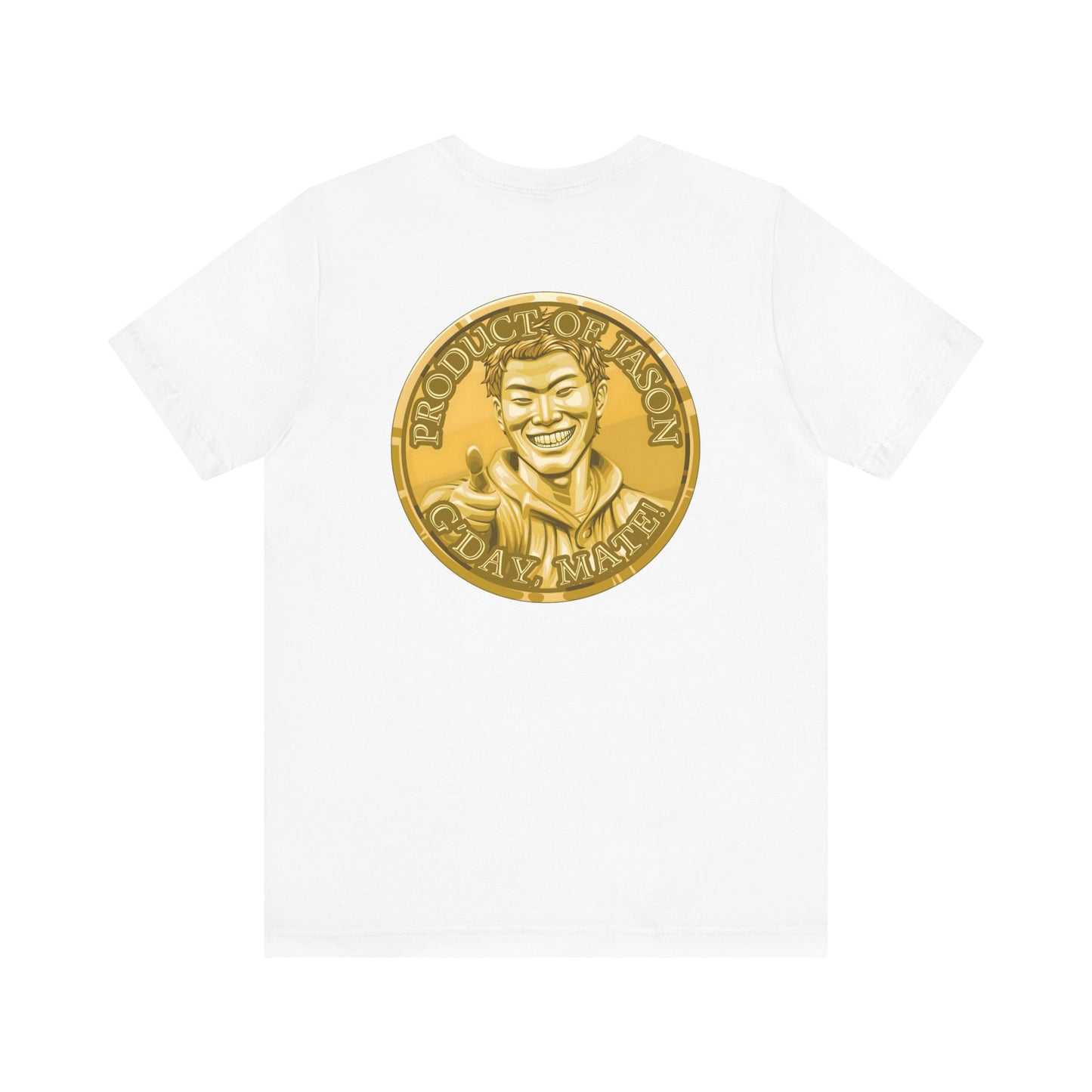 Gold Spirit Coin I Went to a Magical Alternate Universe and All I Got was Vast Cosmic Power T-Shirt He Who Fights With Monsters Asano