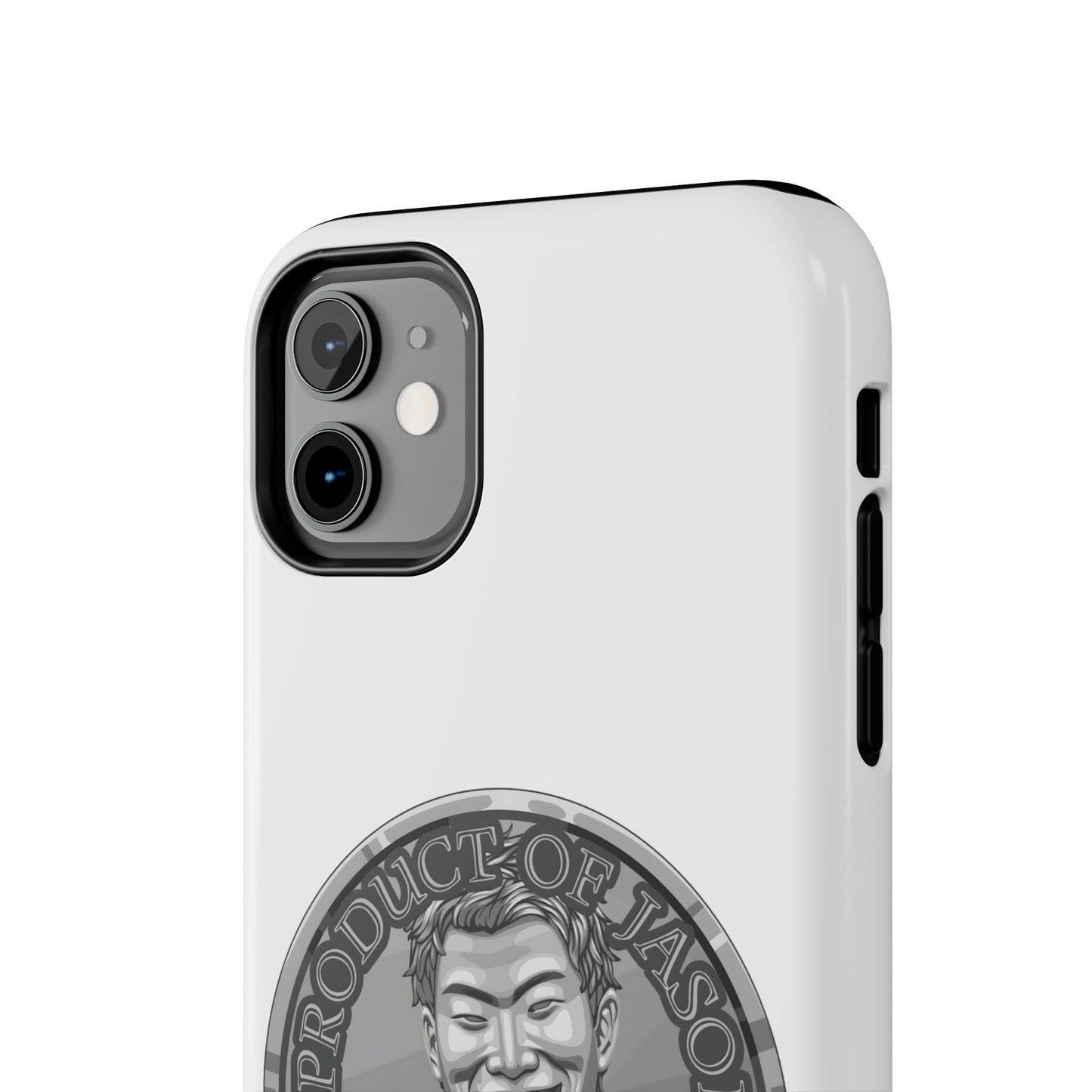 iPhone and Samsung Silver Spirit Coin Tough Phone Case - Durable Protection